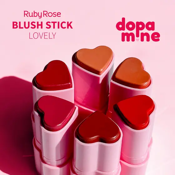 Blush Stick Lovely Dopamine Ruby Rose