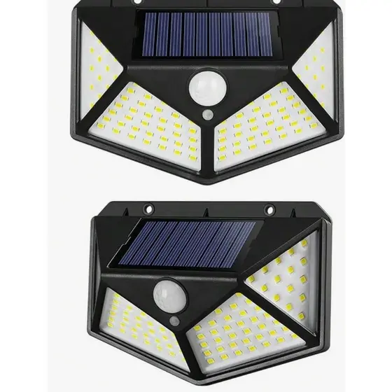 Lâmpada de Parede Sensor Solar Led