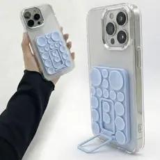 Suporte Apoio Celular Smartphone Com Ventosa Vídeos Chamadas