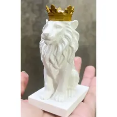 Leões com Coroas – Peças Imponentes, Elegantes e Perfeitas para Decoração de Luxo - Minimalista l IMPRESSÃOM 3D