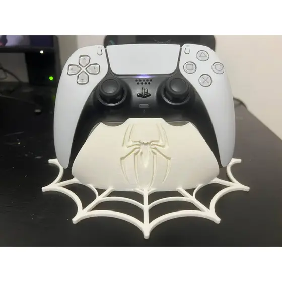 SUPORTE PARA CONTROLE SPIDERMAN-TEIA - HOMEM ARANHA - PS5 - XBOX - NINTENDO SWITCH - PC l IMPRESSÃO 3D