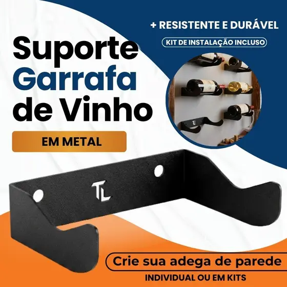 Porta Vinhos De Parede Adega De Vinho Suporte Para Vinho Parede Barzinho De Parede Adega Decorativo