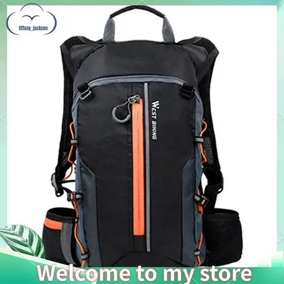 Ciclismo Hidratação Mochila Esporte Ao Ar Livre Viagem Caminhadas Escalada MTB Estrada Bicicleta Laranja