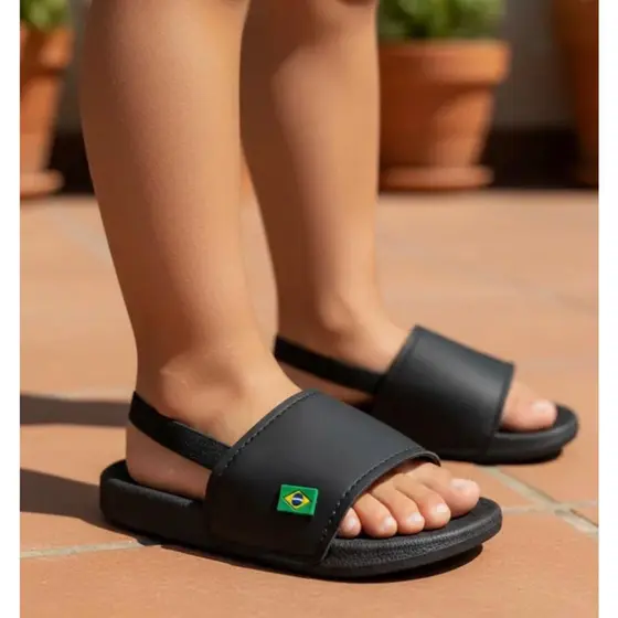 Chinelo  bebe com elastico super leve e confortavel 16 ao 25 corre e vem aproveita nossas  promoçoes