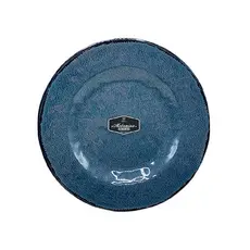 Conjunto Pratos De Melamina Sobremesa Raso 22cm Bellagio Resistente Não Quebra Uso Diário Hotel
