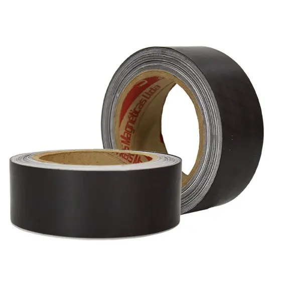 Imã Fita Adesiva Flexível 4cm 10cm Perfil Colante Magnético Geladeira Tela Foto Verão Mosquiteiro