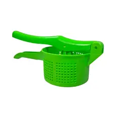Amassador de Batatas Legumes Espremedor 32,5cm Grande Verde Prático Purê Versátil Cozinha