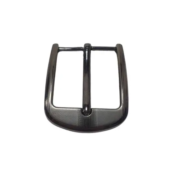 Fivela Para Cinto Largo Cor Prata 3,9cm