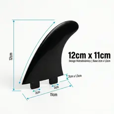 Kit 10 Quilhas e 10 Raspadores De Prancha Plástico Surfista Surf Aventura Com Segurança Estável