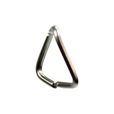 Triangulo Elo 8mm Terminal Argola Confecção De Chaveiros e Artesanato Molho De Chaves Selecione Cor