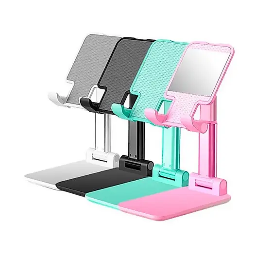 Suporte Para Celular E Tablet Dobrável Ajustável Apoio Mesa Portátil-Atacado