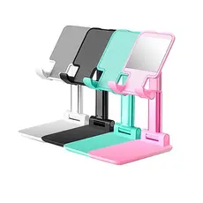 Suporte Para Celular E Tablet Dobrável Ajustável Apoio Mesa Portátil-Atacado