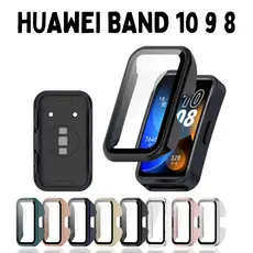 Capa Case com Película Para Huawei band 10 9 8 Capinha