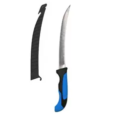 Faca SLK-DY07 Fileteira  em Aço Inoxidável 3CR13 - com Bainha Protetora e Afiador