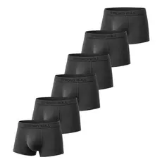 Kit 6 Cuecas Boxer Plus Size Masculinas em Algodão Conforto e Estilo
