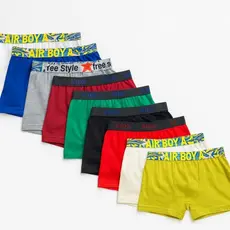 Kit até 10 Cuecas Infantil Boxer Algodão Juvenil Roupa intima Premium Box Elástico Qualidade Conforto
