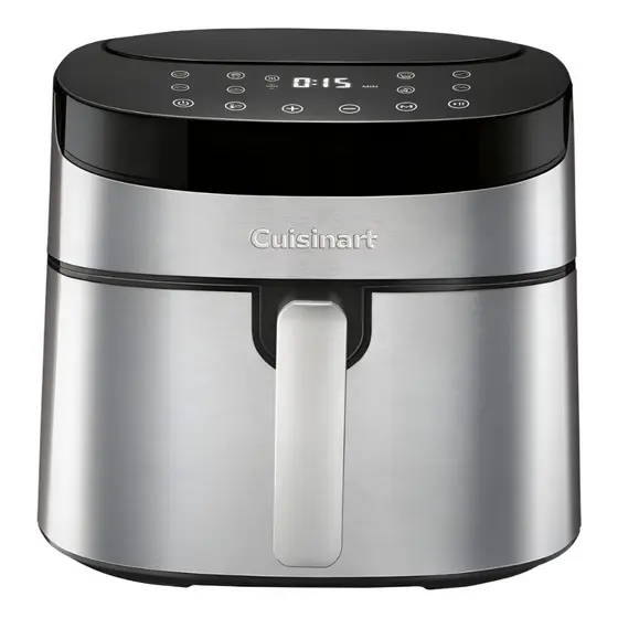 Air Fryer Digital 7,2 Litros Cuisinart 1800w 127v/220v Cor Preto Fritadeira Compacto Moderno