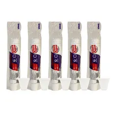 Kit com 5 Pacotes de Copo de Isopor Térmico 120ml Replast Ultratherm – Total 125 Unidades