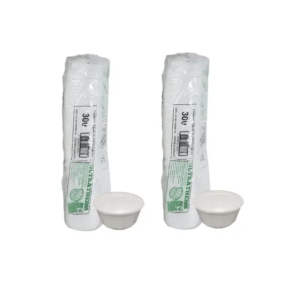 Pote de Isopor Ultratherm MR300 300ml Kit com 100 Unidades