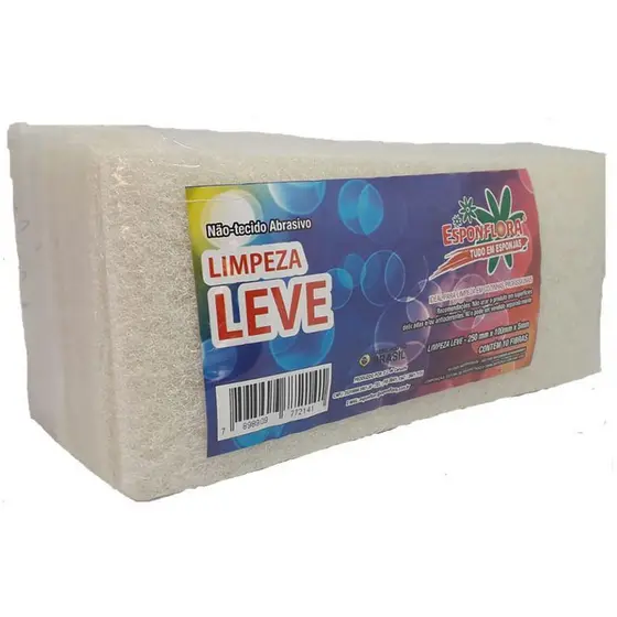 Fibra de Limpeza Uso Leve Esponflora com 10 Unidades