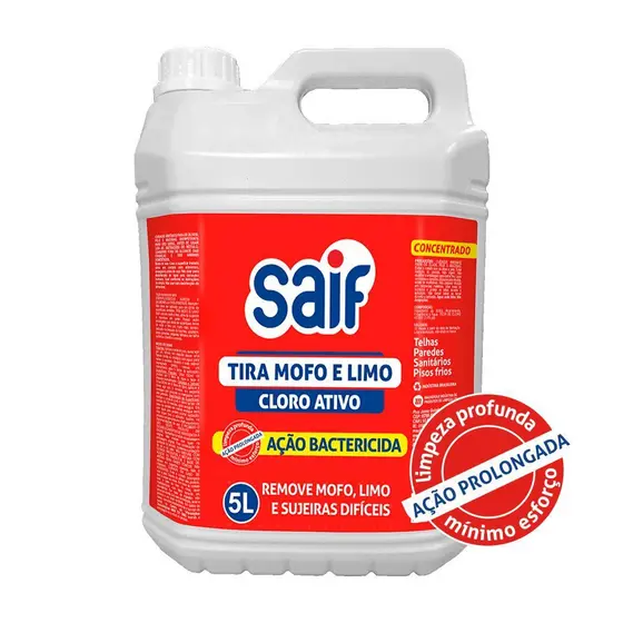 Tira Mofo e Limo Saif Limpeza Profunda 5 Litros