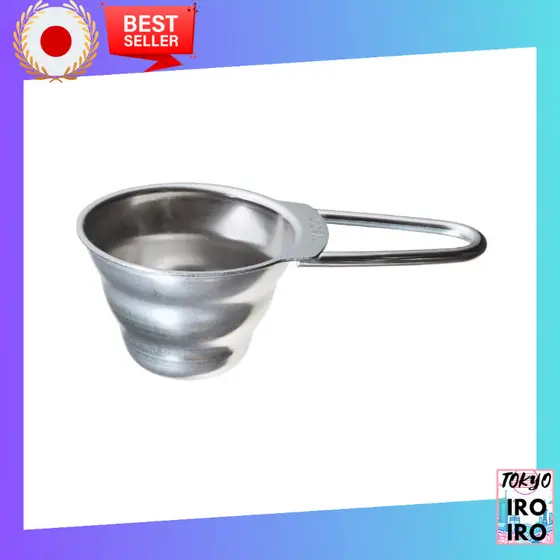 HARIO V60 Colher Medidora Prata Café Aço Inoxidável Medidor de Café Fabricado no Japão M-12SV Produtos japoneses