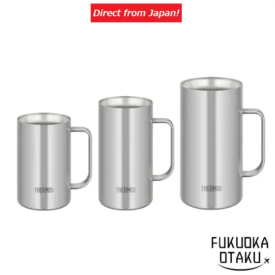 THERMOS Caneca Térmica Inox JDK-601/721/1001 600ml~1000ml Bebida Fria/Quente【Direto do Japão】