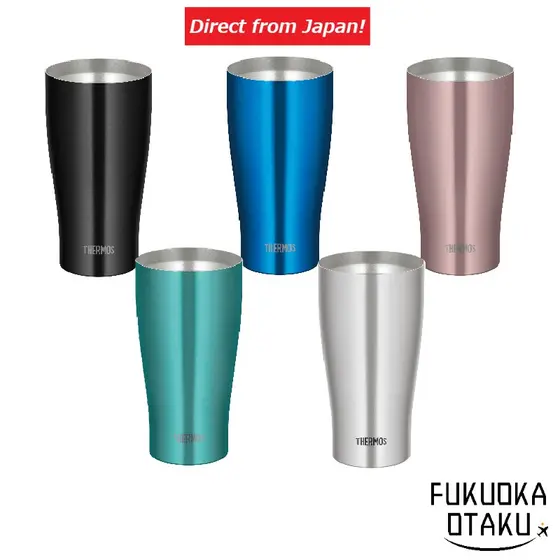 THERMOS Copo Térmico de Aço Inoxidável JDY-600C 5 Cores【Direto do Japão】