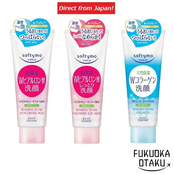 KOSE Softymo Sabonete Facial de Limpeza 150g Skincare【Direto do Japão】