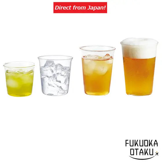 KINTO CAST Copo de Vidro Resistente ao Calor Compatível Micro-ondas Lava-Louças【Direto do Japão】