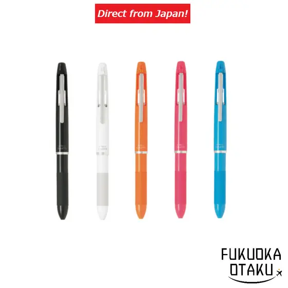 Caneta PILOT HI-TEC-C COLETO 500 – Corpo para 4 cores com detalhes metálicos (Refis vendidos separadamente, Feita no Japão)【Direto do Japão】