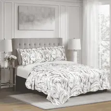 Cobre-Leito Garden Matelassê Estampado – Estampas Sortidas para Cama Solteiro, Casal, Queen e King