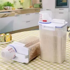 Pote Hermético Multiuso para Ração Pet e Alimentos – Conserva Ração de Cães, Gatos, Pássaros, Cereais e Macarrão