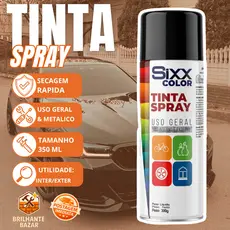 Tinta Spray Premium Durax 350ml Multiuso Secagem Rápida Uso Interno e Externo
