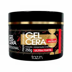 GEL CERA CAPILAR PARA BABY HAIR FIXAÇÃO ULTRA FORTE 250GR