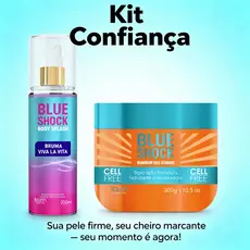 Kit Bumbum dos Sonhos + Body Splash Viva La Vita Firmador Anticelulite Perfume Fresco