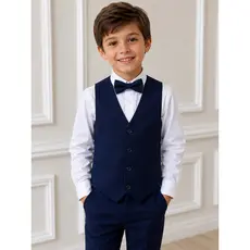 Colete Social Infantil Alfaiataria Premium Diversas Cores