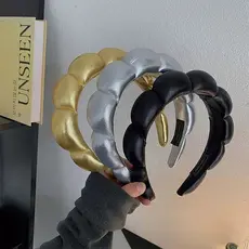 Bandas de Esponja Nuvem Colorida Minimalista para Cabelos Femininos Pacote de Temperamento Inverno Outono