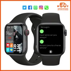 Relógio Smartwatch HW16 Tela HD 44mm | Chamadas, Foto, Batimentos | Masculino e Feminino
