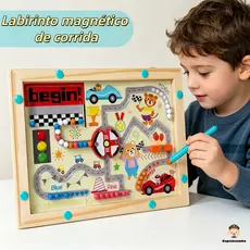 Montessori Magnético Cor Classificação Labirinto Número Brinquedos De Madeira Quebra-Cabeça Atividade Placa Motor Fino