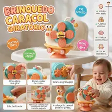 Chocalho Divertido Bebe Colorido Infantil Sensorial Brinquedo Mordedor Atrativo Estimula Coordenação Resistente