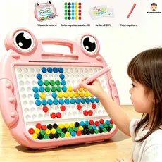 Crianças Tábua De Desenho Magnético Escrita Criativos Padrão Educacional Lousa Montessori