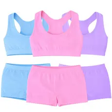 Kit 2 , 4 , 6 , 8 e 10 Peças Calcinha Box Top Nadador Juvenil Tamanho P Ao Gg Veste de 10 a 14