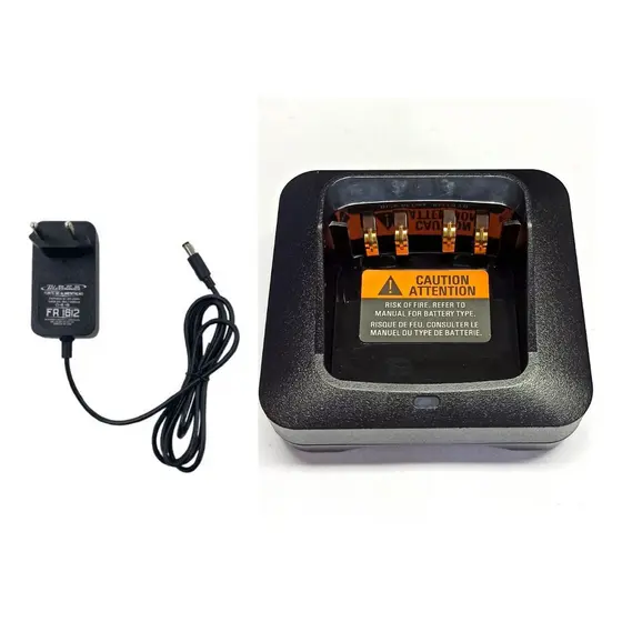 Fonte E Base Carregador Para Radio R7