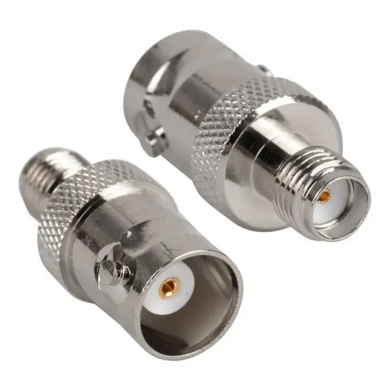 Adaptador Bnc Fêmea  Fêmea Radio Baofeng 743 Conector Uhf