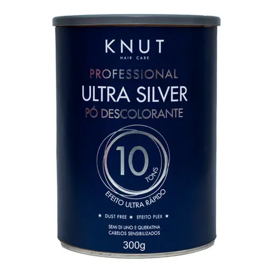 Pó Descolorante Ultra Silver Knut 300g