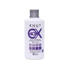 Água Oxigenada Estabilizada Cremosa 40 volumes (12%) Knut 80ml