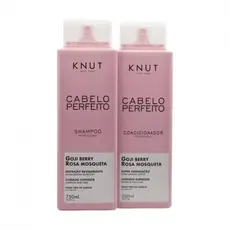 Kit Cabelo Perfeito Knut: Shampoo 750ml + Condicionador 550ml
