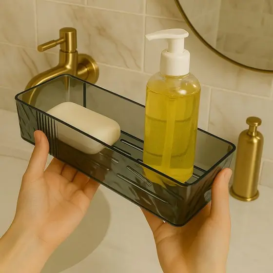 Suporte Para Banheiro Porta Shampoo Banheiro AcríLico Banheiro AcessóRios Prateleira Para Banheiro