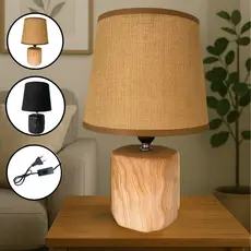 Abajur Modelo Ondas Geométrico Luminaria De Mesa Quarto Sala Moderno